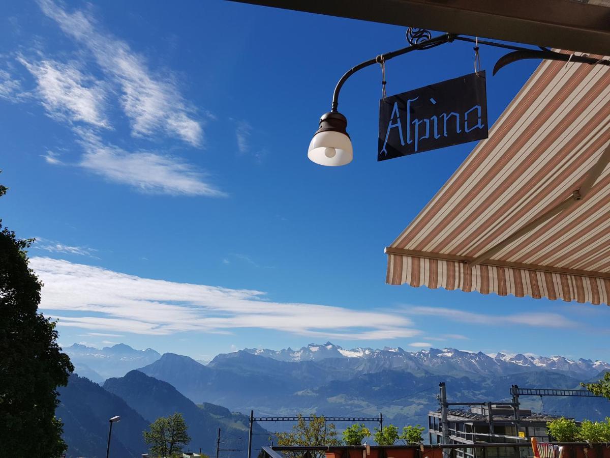 Hotel Restaurant Alpina Rigi Kaltbad Eksteriør bilde